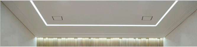 Диффузор под покраску скрытого монтажа SECRET SOFT FRAME 125/150 с приточно-вытяжным вентилятором